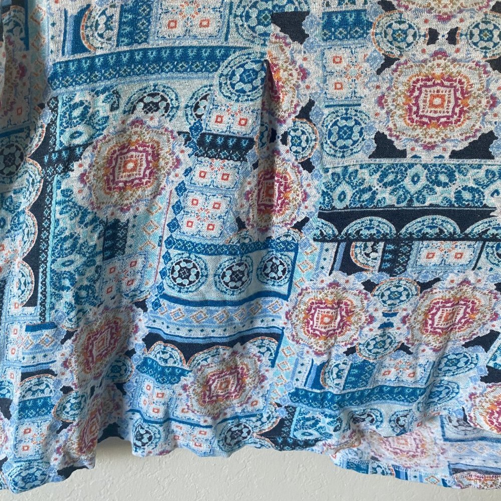 J Jill Love Linen Womens Tank Top Size M Summer Casual Lightweight Scoop Neck - Picture 7 of 10